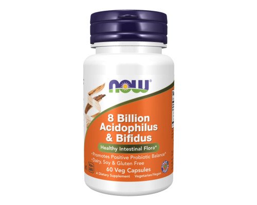 8 Billion Acidophilus & Bifidus - 60 vcaps