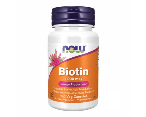 BIOTIN 1000mcg - 100 vcaps