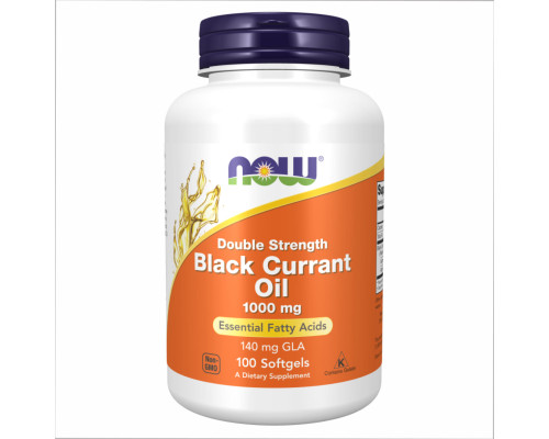 Black Currant Oil 1000mg - 100 sgels