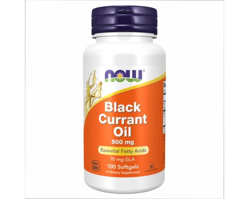 Black Currant Oil 500mg - 100 sgels