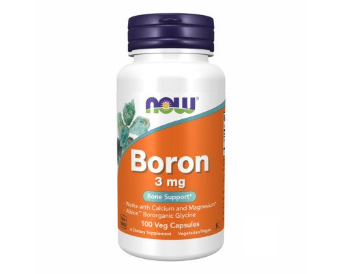 Борорганический глицин Albion Boron 3mg - 100 vcaps