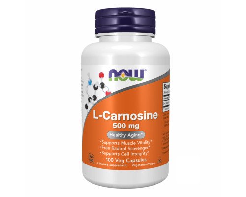 Carnosine 500mg - 100 vcaps