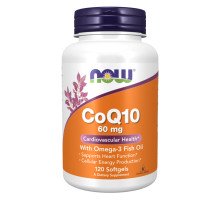 CoQ10 60mg with Omega-3 - 120 sgels