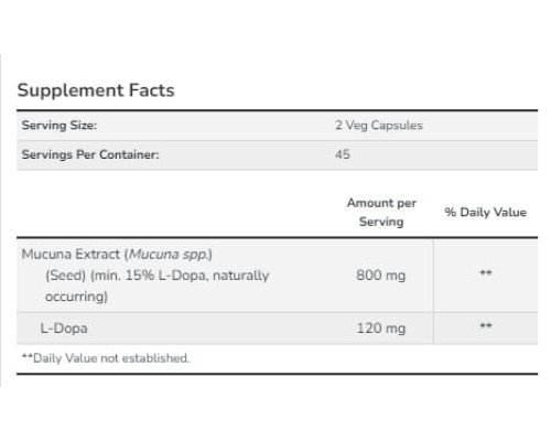 Dopa Mucuna - 90vcaps