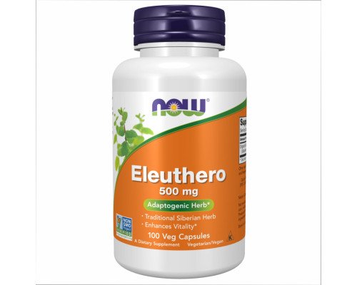 Eleuthero 500mg - 100 vcaps