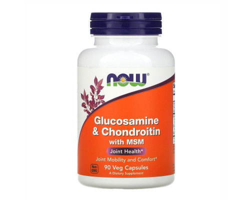 Glucosamine & Chondroitin with MSM - 90 vcaps