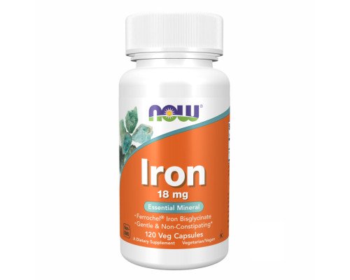 Iron 18mg Ferrochel - 120 vcaps