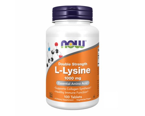 L-Lysine 1000mg - 100 tabs