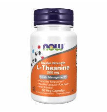 L-Теанин, L-Theanine 200mg - 60 vcaps