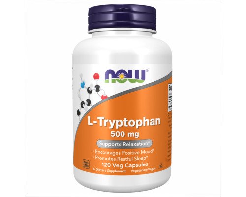 L-Tryptophan 500mg - 120 vcaps