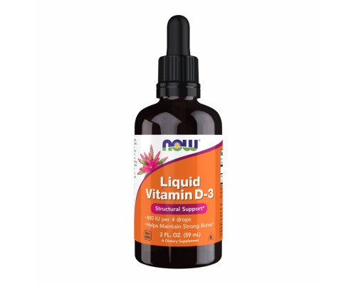 Liquid Vitamin D-3 - 59ml (2fl oz)