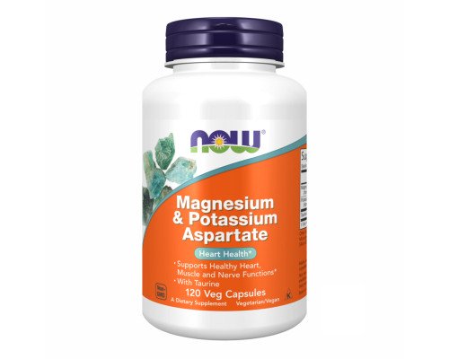 Magnesium & Potassium Aspartate - 120 vcaps