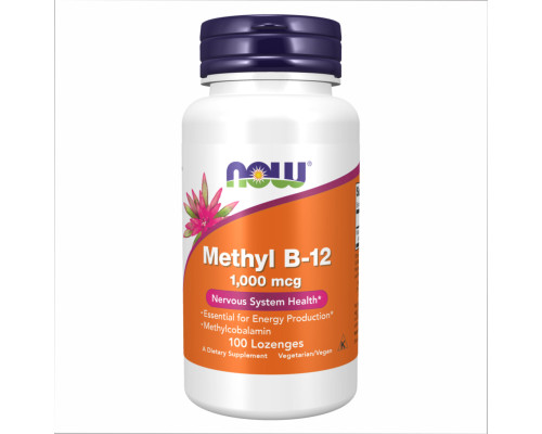 Methyl B-12 1000mcg - 100 lozenges