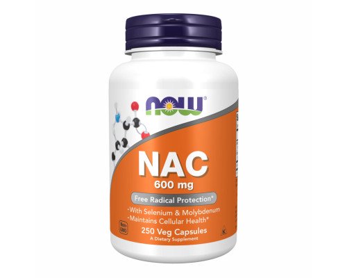 Nac-Acetyl Cysteine 600mg - 250 vcaps