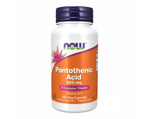 PANTOTHENIC ACID 500mg - 100 vcaps