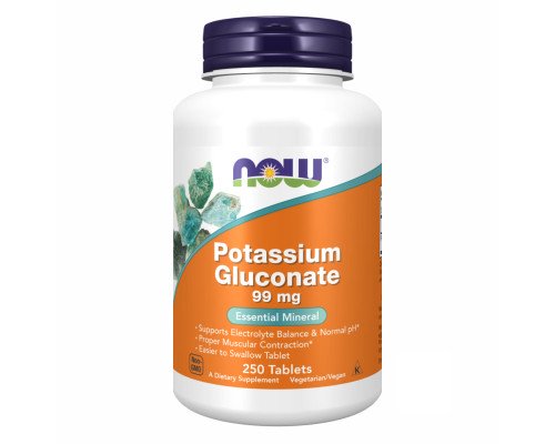 Potassium Gluconate 99mg - 250 tabs