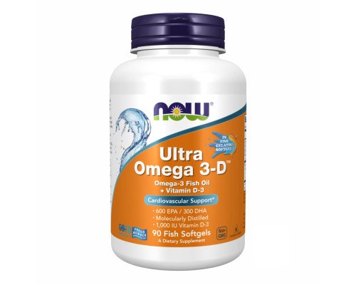 Ultra Omega 3-D Softgels - 90 fsg