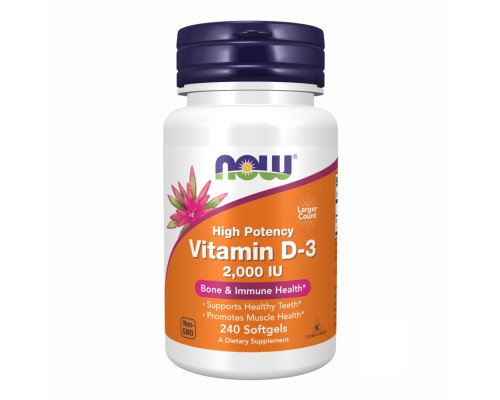 VIT D-3 2000 IU - 240 sgels
