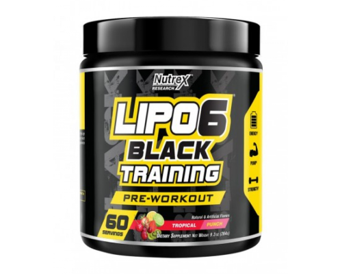 Lipo-6 Black Training Wild Grape 60srv