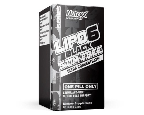 Lipo-6 Black UC Stim-Free - 60 caps