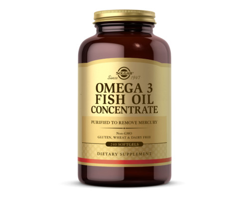 Omega-3 Fish Oil Concentrate - 240 softgels
