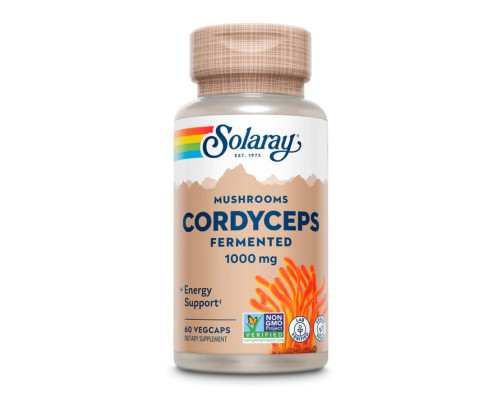 Кордицепс Org Grown Fermented Cordyceps 1000mg - 60 vcaps