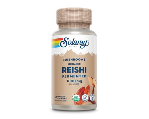 Org Grown Fermented Reishi 1000mg - 60 caps