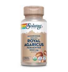 Агарик- Ферментированный королевский агарик Org Grown Fermented Royal Agaricus 500mg - 60 caps