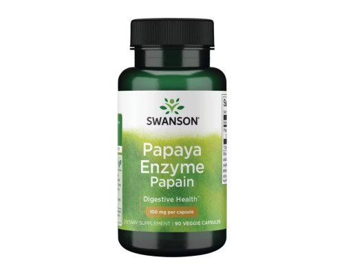 Papaya Enzyme Papain 100 mg - 90veg caps