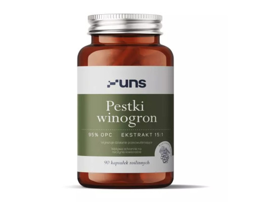 Pestki winogron - 90 caps