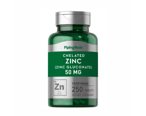 Chelated Zinc 50 mg - 250 Tablets