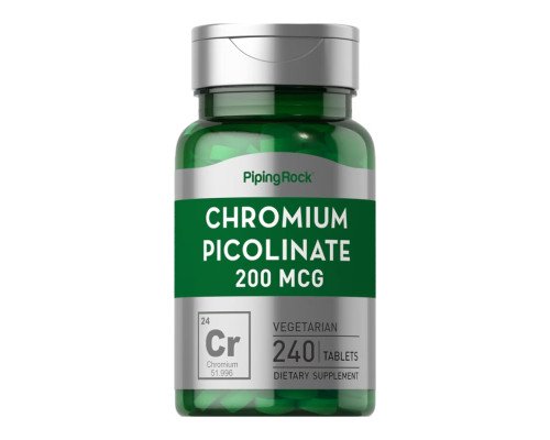Chromium Picolinate 200 mcg - 240 tabs