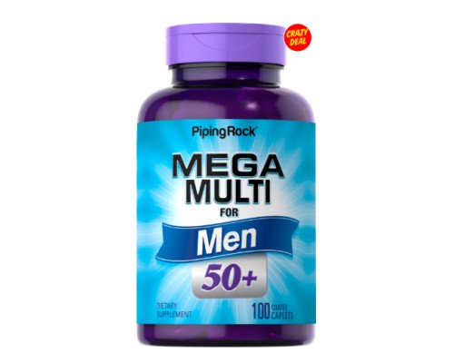 Mega Multi Men 50 plus - 100caplets