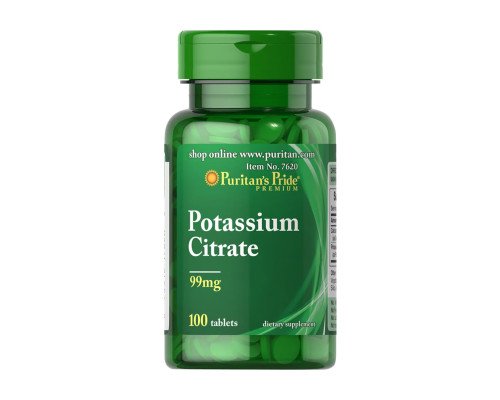 Potassium Citrate 99mg - 100 caps