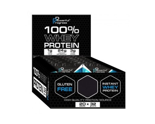 100% Whey Protein Instant MEGA BOX - 20x32g Chocolate