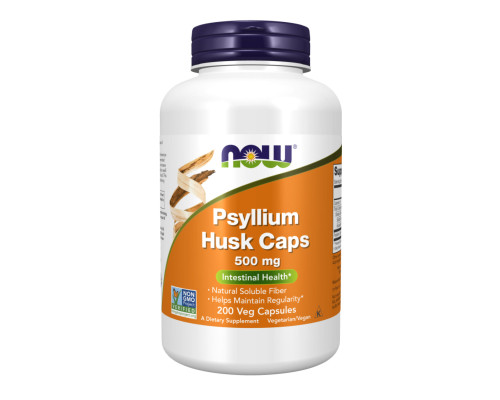 Psyllium Husk Caps 500 mg - 500 vcaps