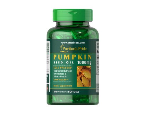 Pumpkin Seed oil 1000mg - 100 softgels