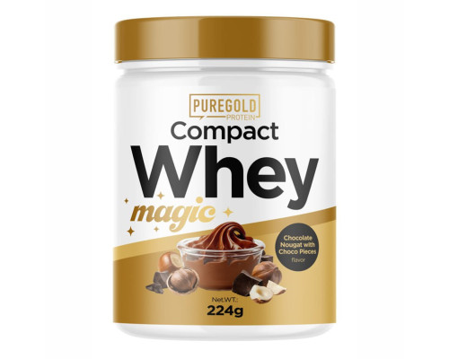 Compact Magic Whey Protein - 224g Chocolate Nougat with Choco Pieces