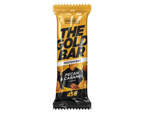 Gold bar - 45g Pecan Caramel (Поштучно)