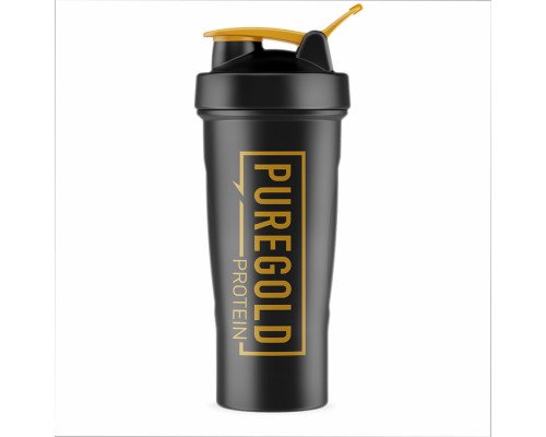 Shaker - 700ml Black-Gold
