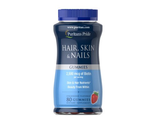 Hair Skin and Nails Gummies - 80 Gummies