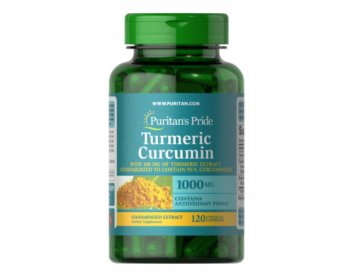 Turmeric Curcumin 1000 Mg With Bioperine 5mg - 120 Capsules