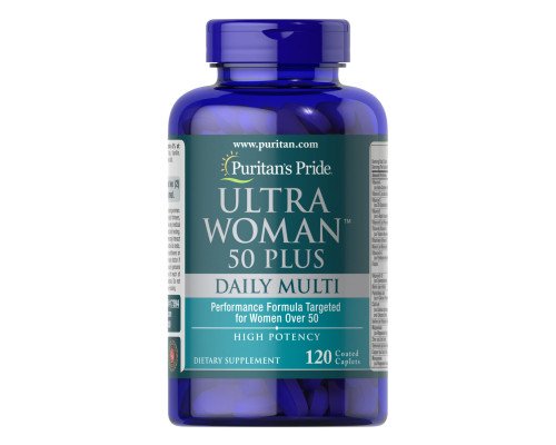 Ultra Woman™ 50 Plus Multi-Vitamin - 120 Caps