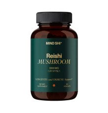 Рейші, Reishi Mushroom 1000 mg - 60 vegcaps