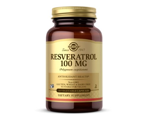 Resveratrol 100mg - 60 vcaps