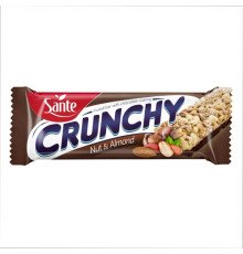 Crunchy bar - 25x40g Nuts and Almonds with Chocolate