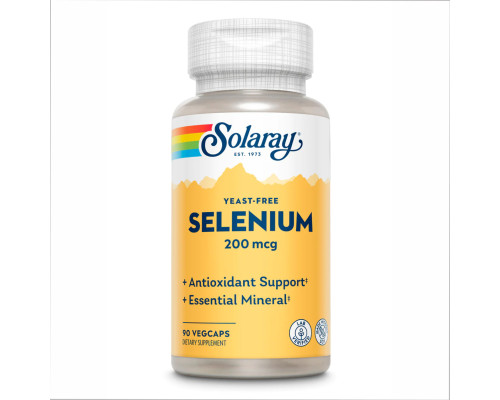 Selenium Yeast Free 200mcg - 90 vcaps