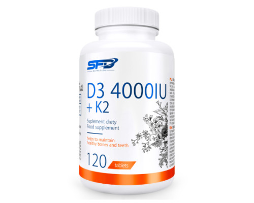 D3 4000IU+K2 -120tab