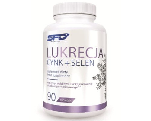 Lukrecja Cynk+Selen - 90tab