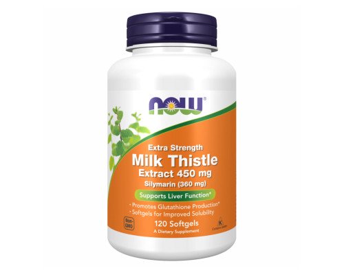Silymarin Milk Thistle 450mg - 120 sgels